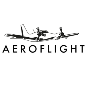 AEROFLIGHT LOGO BLANC