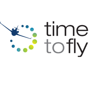 time to fly logo