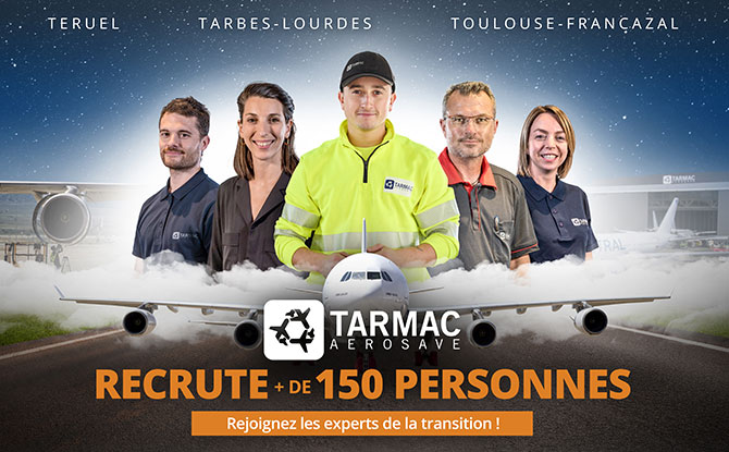 TARMAC recrute 150 personnes