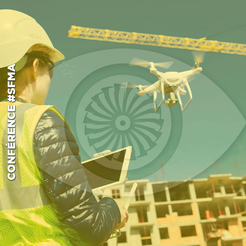 conf sfma telepilote drone jaune