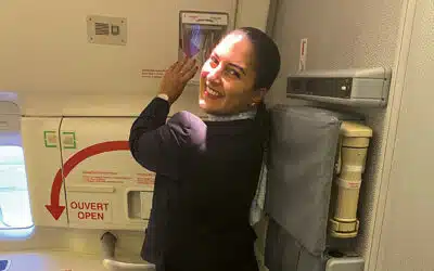 Ilona, hôtesse de l’air