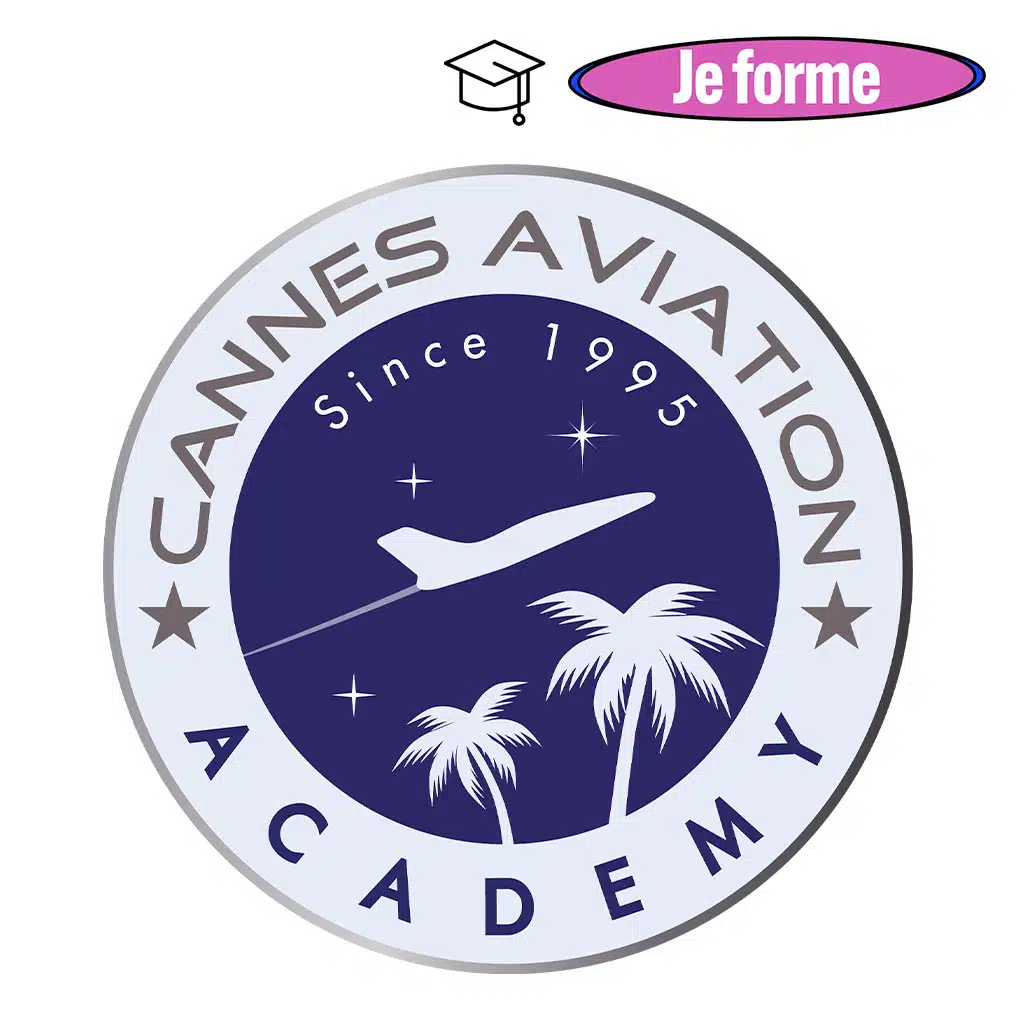logo 25 cannes aviation formation