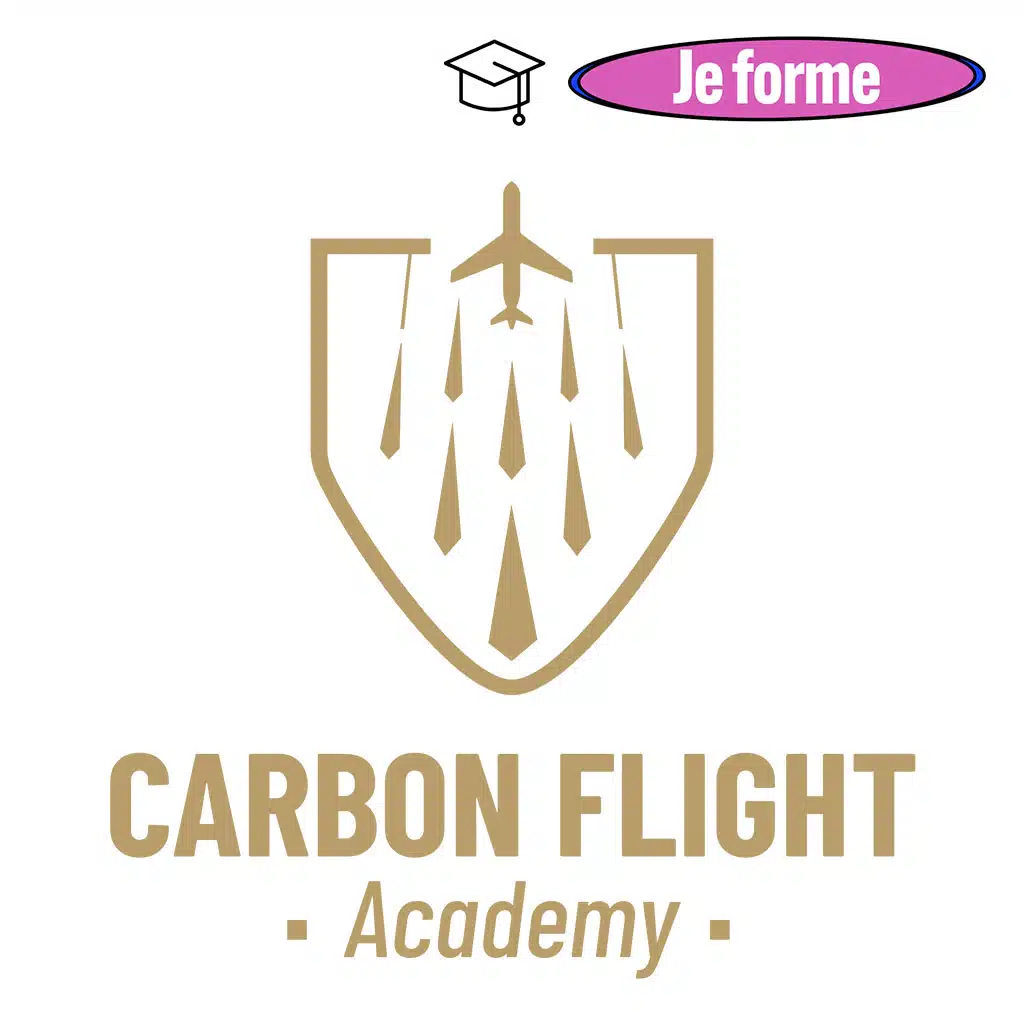 logo 25 carbon flight academy formation