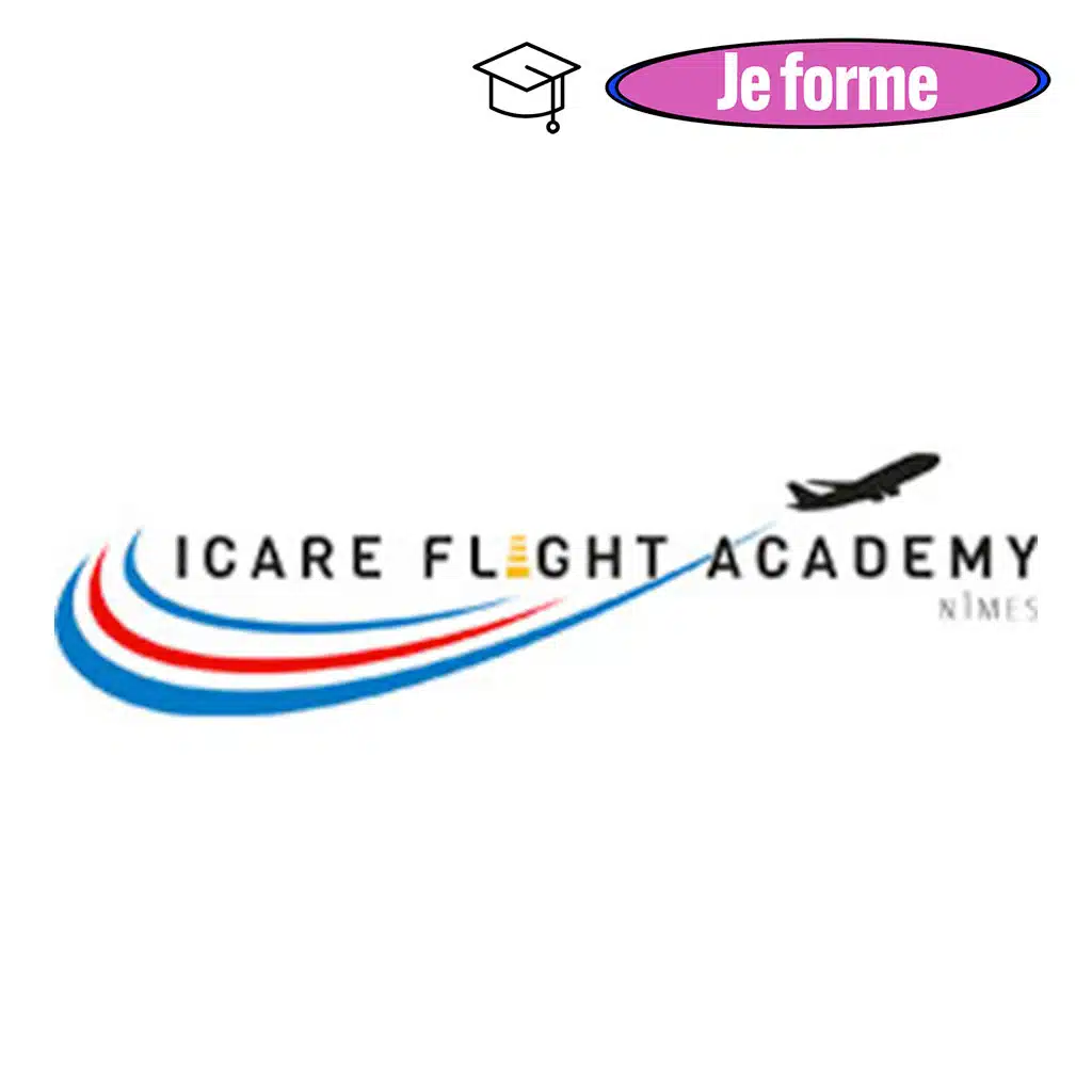 logo 25 icare flight academy formation