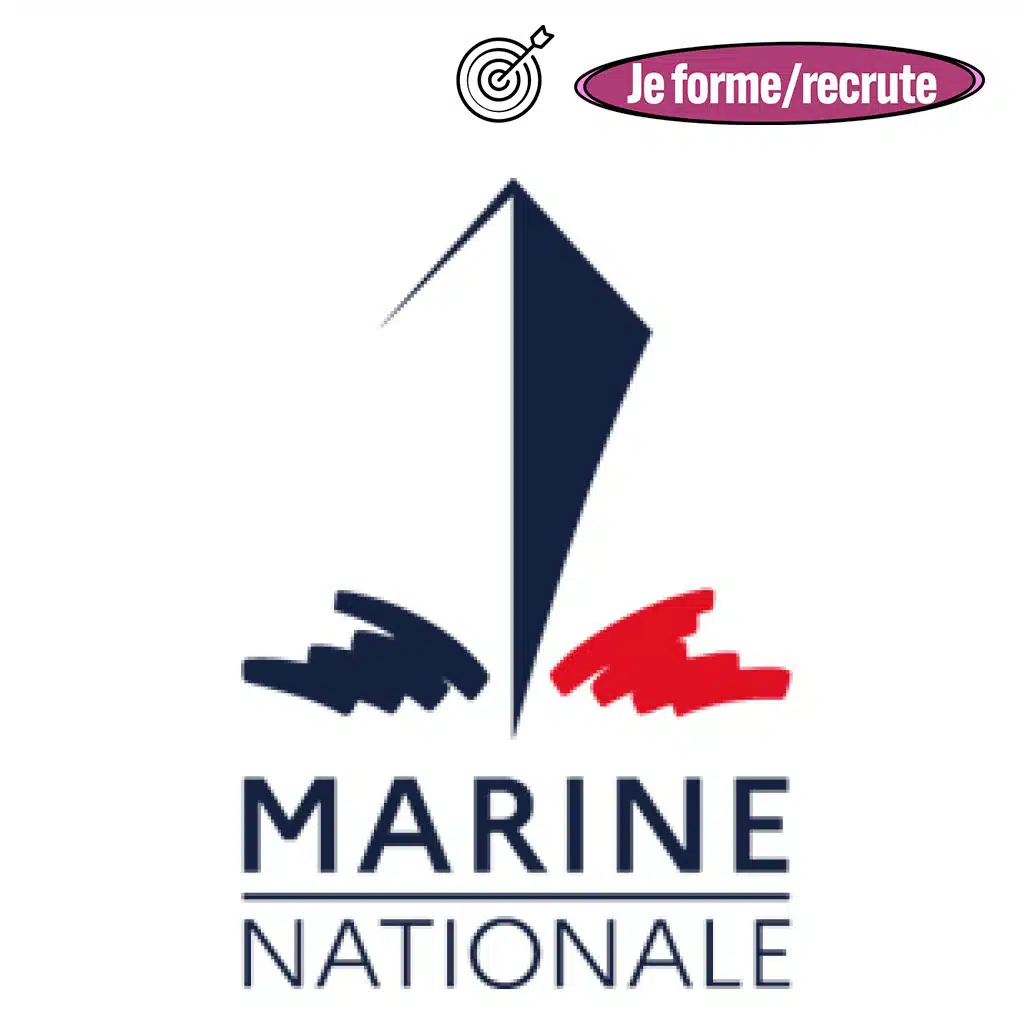 logo 25 marine nationale recrutement formation