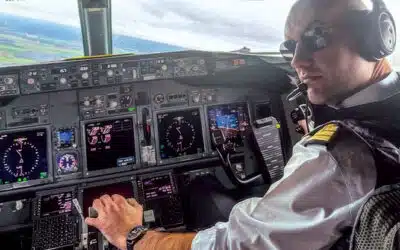 Julien, pilote de ligne chez Transavia