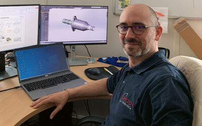 Fabien, responsable du bureau d’études