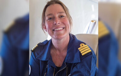 Élisabeth, commandant de bord chez Oyonnair