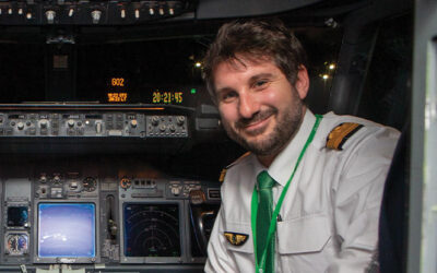 Romain, pilote de ligne chez Transavia