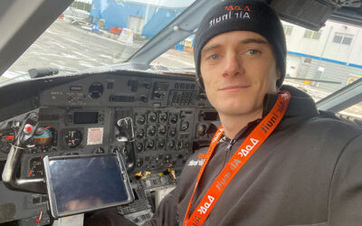 Edouard, pilote au SAF 2 Vianney, pilote chez Air Inuit