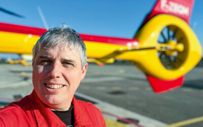 Edouard, pilote au SAF 3 Christophe, chef PN à la Sécurité civile