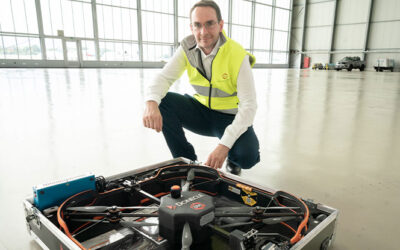 Edouard, pilote au SAF 2 Technicien expert structure et inspection par drone